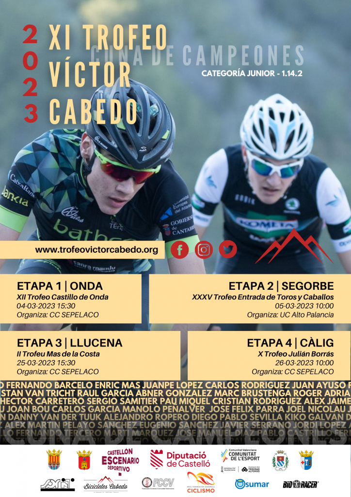 Cartel Trofeo Victor Cabedo 2023